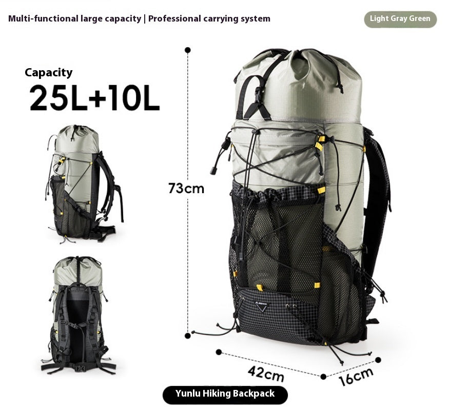 Discover the Ultimate Adventure Companion: 35L Large-Capacity Outdoor Hiking Backpack